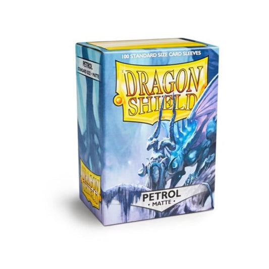 UNIT Dragon Shield Matte Petrol 100 ct in box Gaming Accessory by Arcane Tinmen 2