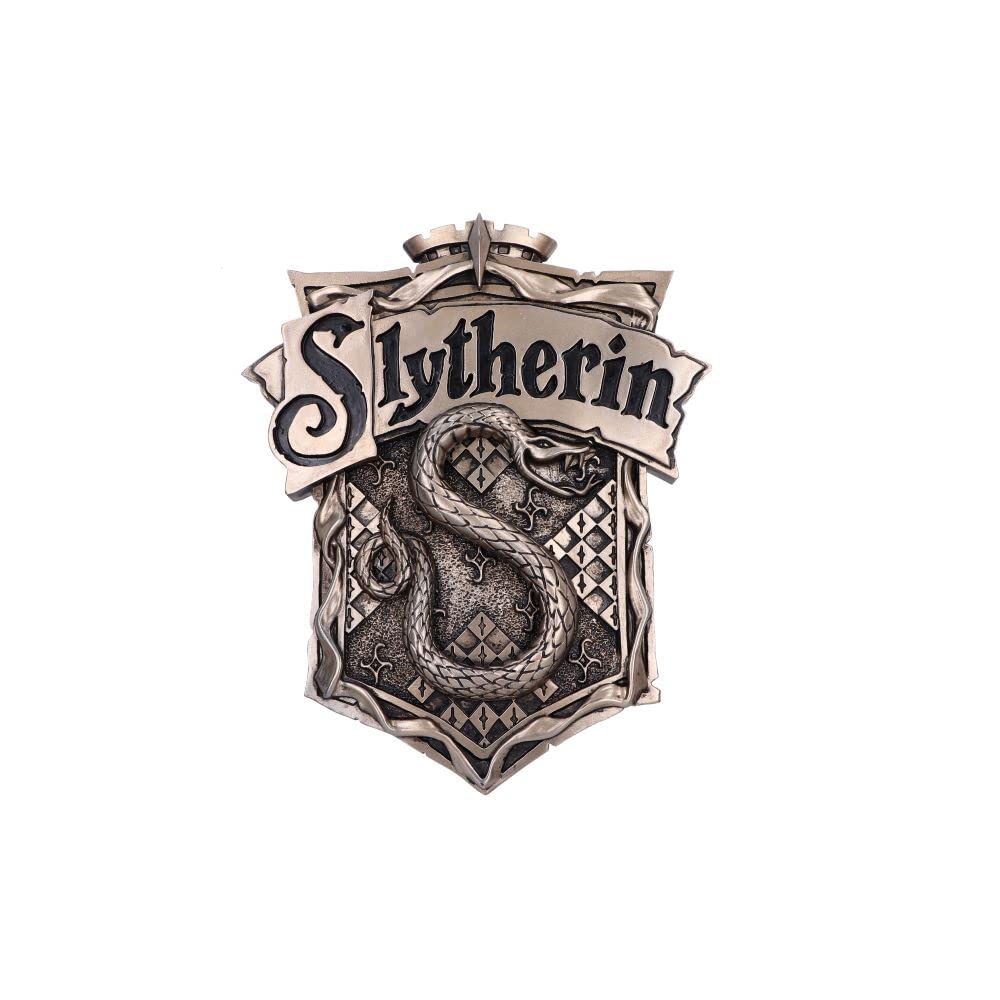 Harry Potter Bronze Slytherin Wall Plaque 19.8cm Officially Licensed 2