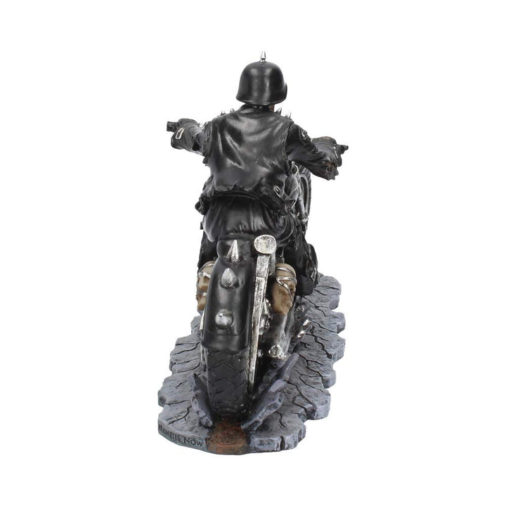 Hell on the Highway Skeleton Motorbike Ornament Figurine 20.5cm