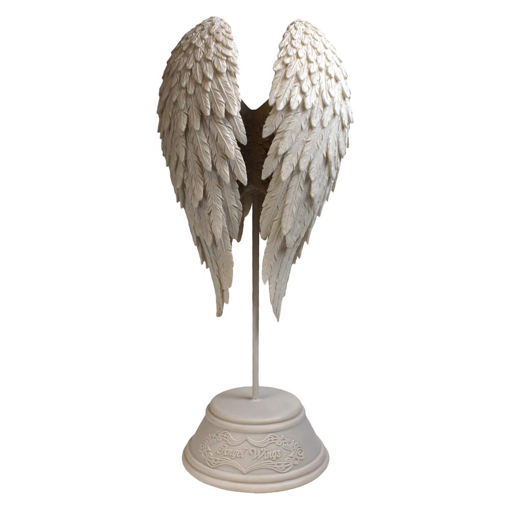 Angelic Heavenly Angel Wings Figurine Fantasy Ornament 26cm 2