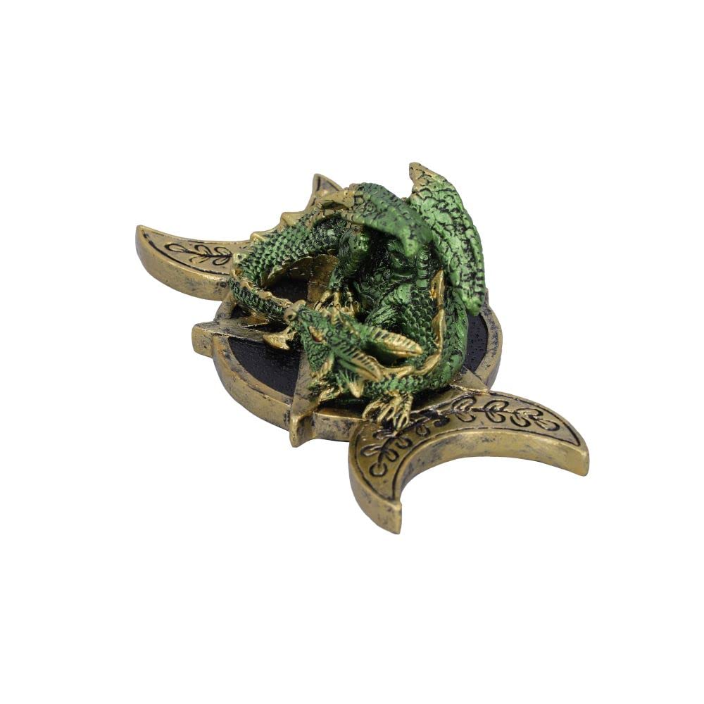 Triple Moon Guardian Dragon Ornament 13.2cm 3