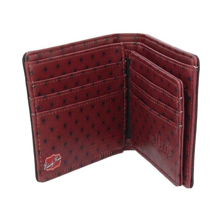 Elvisly Yours Elvis Wallet Red 11cm Officially Licensed
