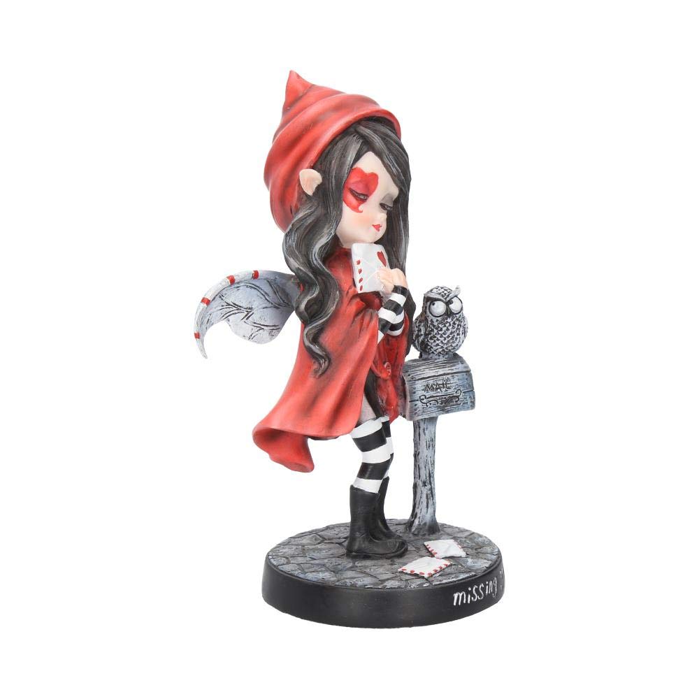 Missing You Red Hooded Fairy with Mailbox 17.5cm 7
