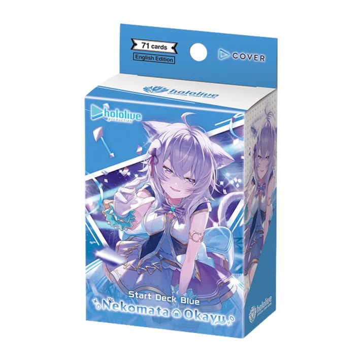 Hololive Official Card Game Start Deck Blue Nekomata Okayu 6 Trading Card Game by Bushiroad 1
