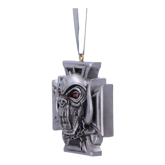 Motorhead Warpig Cross Hanging Ornament 6cm 2