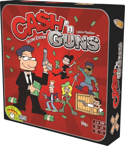 Cash N Guns Second Edition Board Game by Repos 1