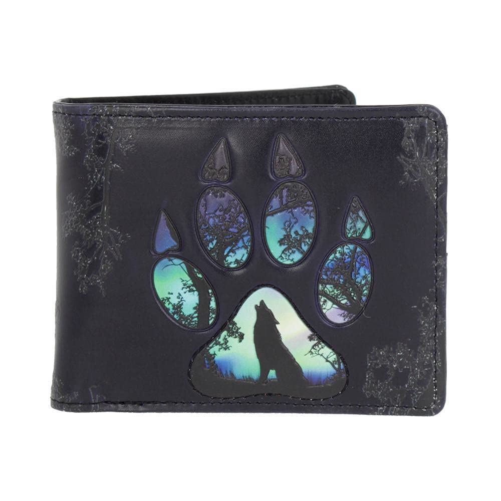 Footprints Wolf Wallet 11cm 2