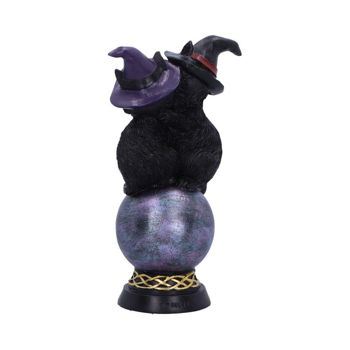 Kittens Orbuculum Witches Cat Ornament 19cm