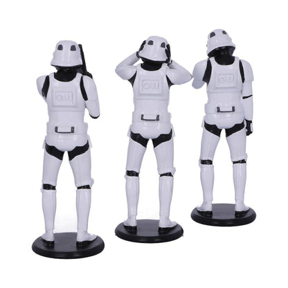 The Original Stormtrooper Three Wise SciFi Figurines 14cm 3