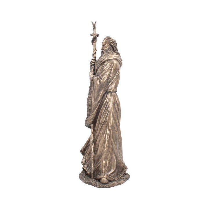 Bronzed Merlin Large Figurine 47cm Bronze