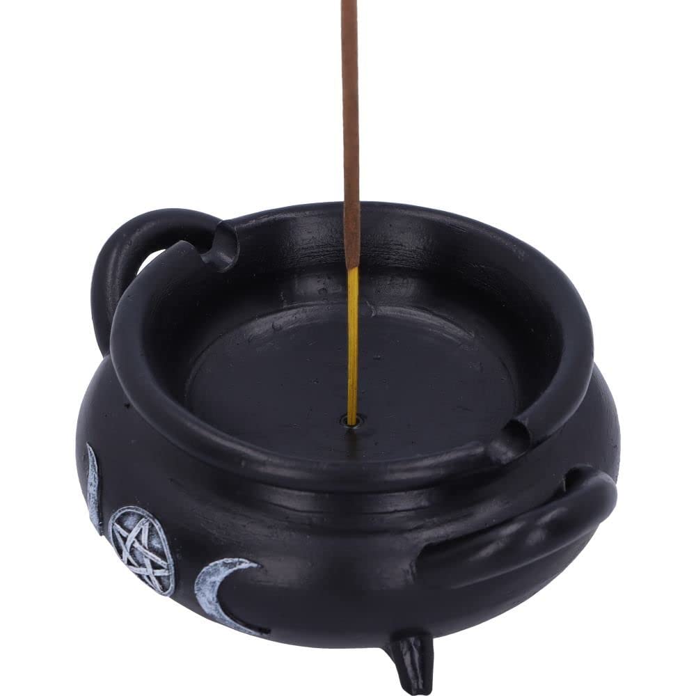 Set of Six Cauldron Bubble Witch Wiccan Incense Stick Burners 13cm 8