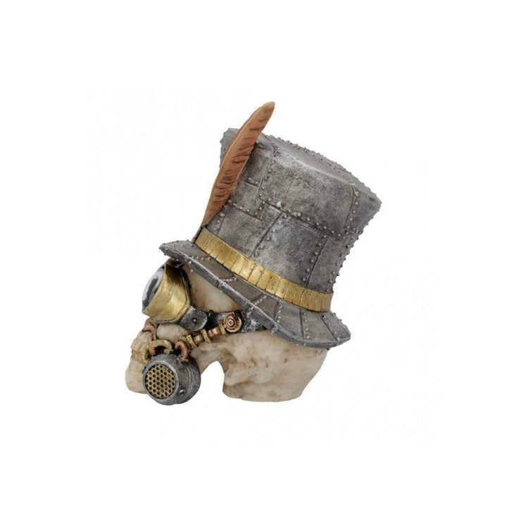 Count Archibald Steampunk Top Hat Skull 19.5cm
