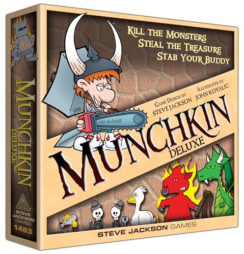 Munchkin Deluxe Board Game by Steve Jackson 1
