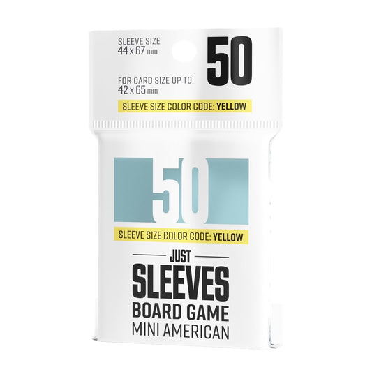 Gamegenic Just Sleeves Mini American 50 Gaming Accessory 1