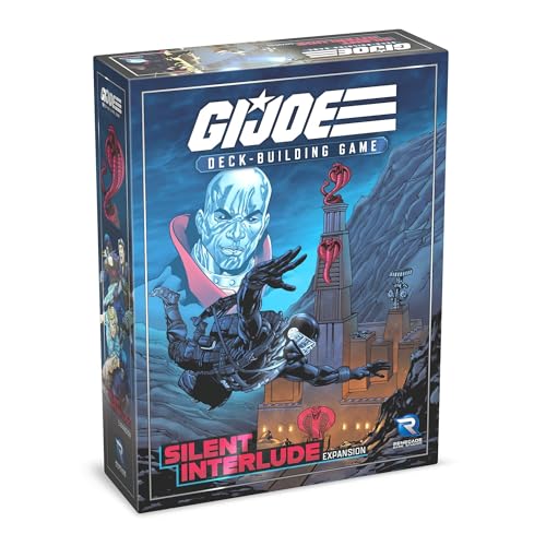 Renegade Game Studios: G.I. Joe Deck Building Game - Silent Interlude Expansion - 2 New Missions A Traitor Within & Snake Eyes, Ages 14+, 1-4 Players 1