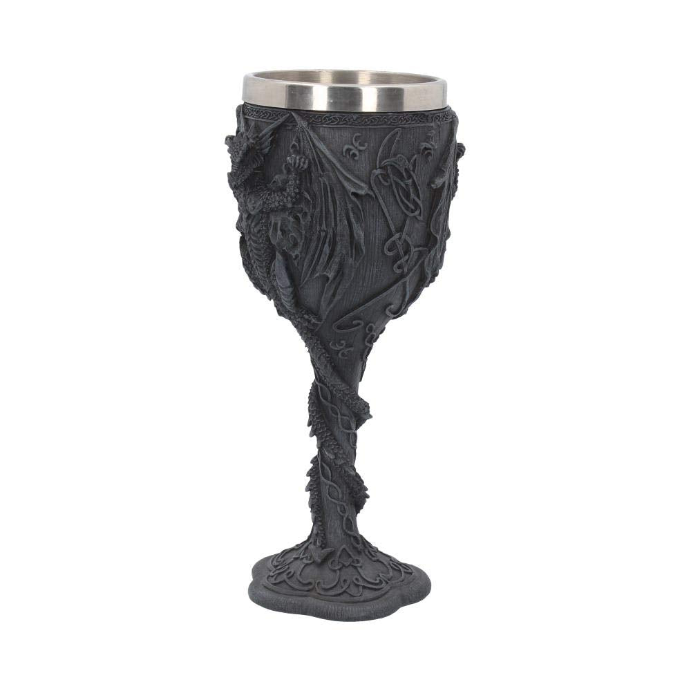 Final Offering Gothic Dragon Goblet 19cm