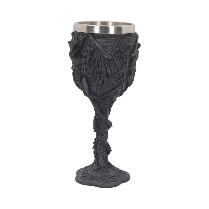 Final Offering Gothic Dragon Goblet 19cm