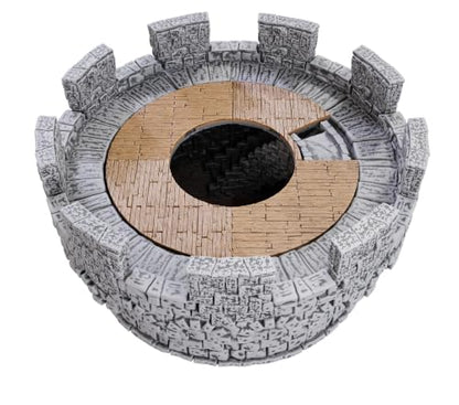 WizKids: Watchtower Boxed Set | Pair with Warlock Tiles 4D Settings Terrain 7
