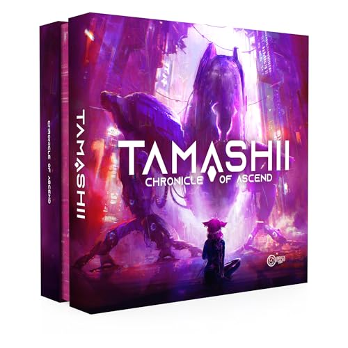 Awaken Realms Tamashii: Chronicle of Ascend - Embark on an Epic Journey in a Mythical Adventure! Sci-Fi Strategy Game, Ages 14+, 1-4 Players, 45-90 Min Playtime, Made 1