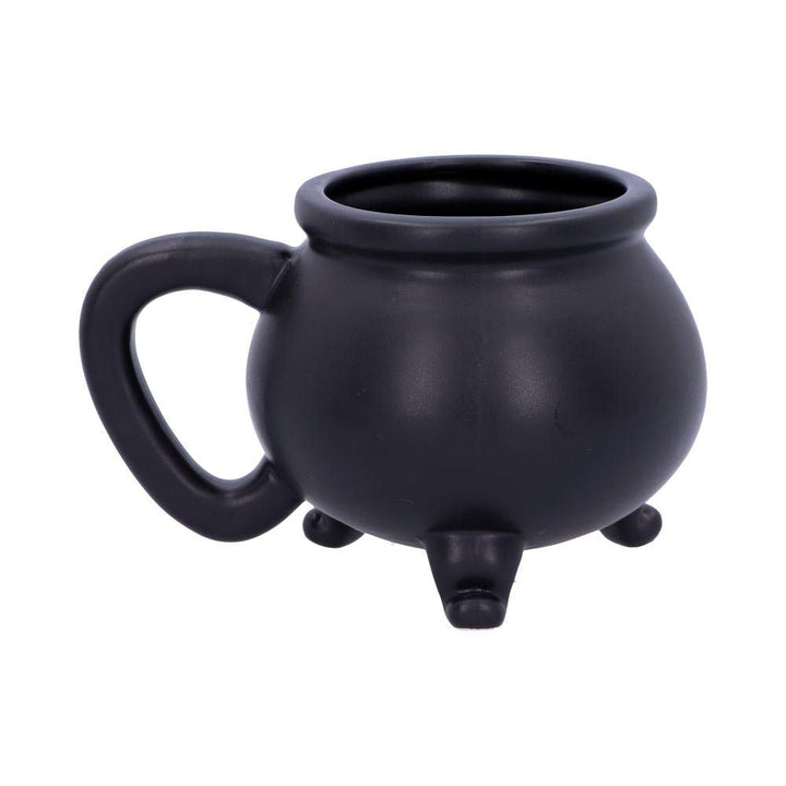 Smooth Black Witchs Brew Cauldron Mug 13.5cm