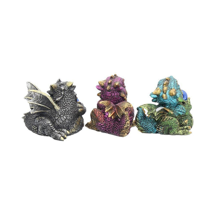 Dragons Gift Set of 3 Dragon Figurines 7cm