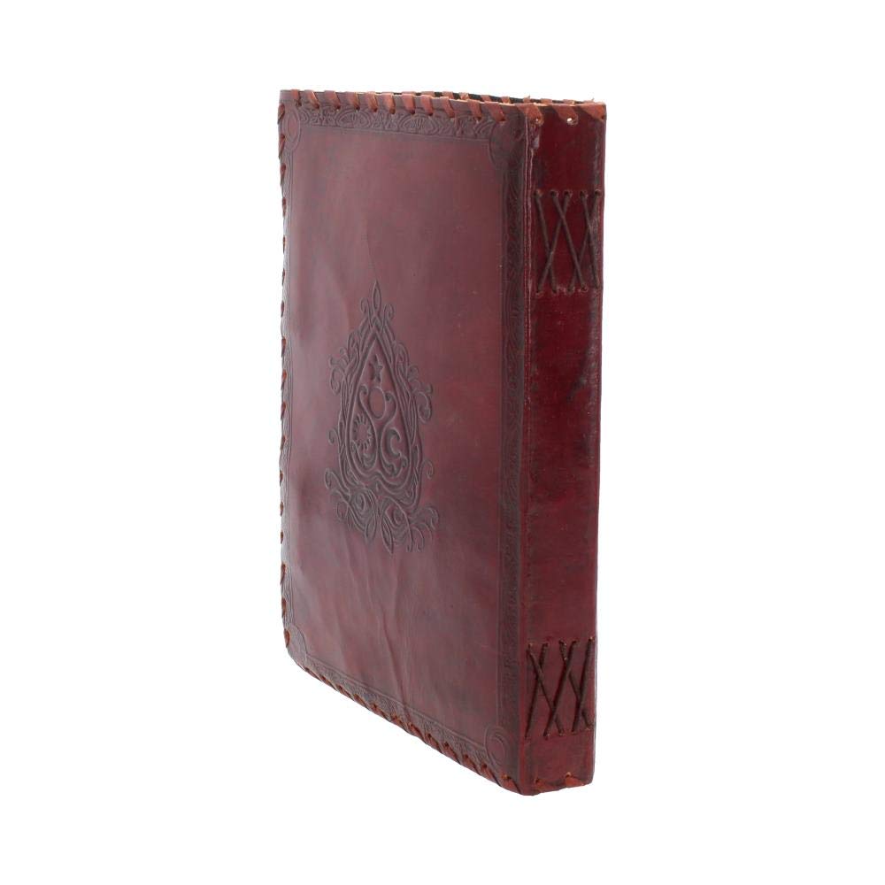 Spirit Board Clasping Embossed Leather Journal 25cm