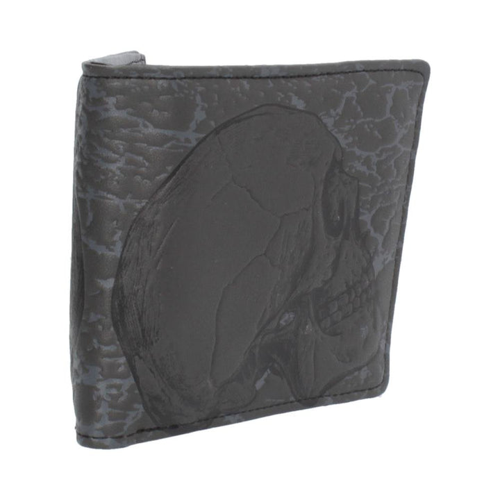 Memento Mori Skull Embossed Wallet