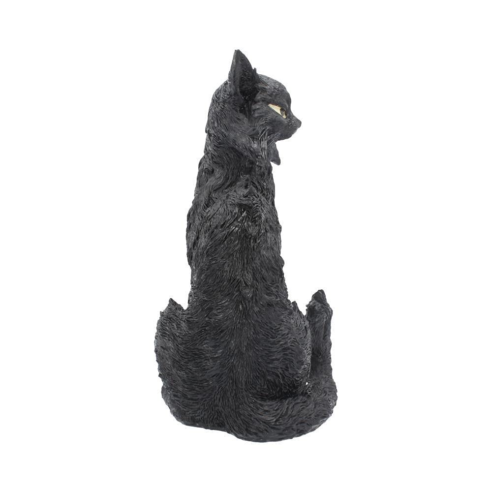 Large Black Cat Witches Familiar Figure Salem 32.5cm Resin Statue 5