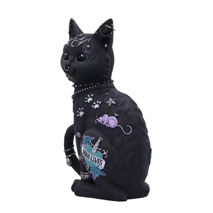 Nine Lives Cat Figurine 22cm