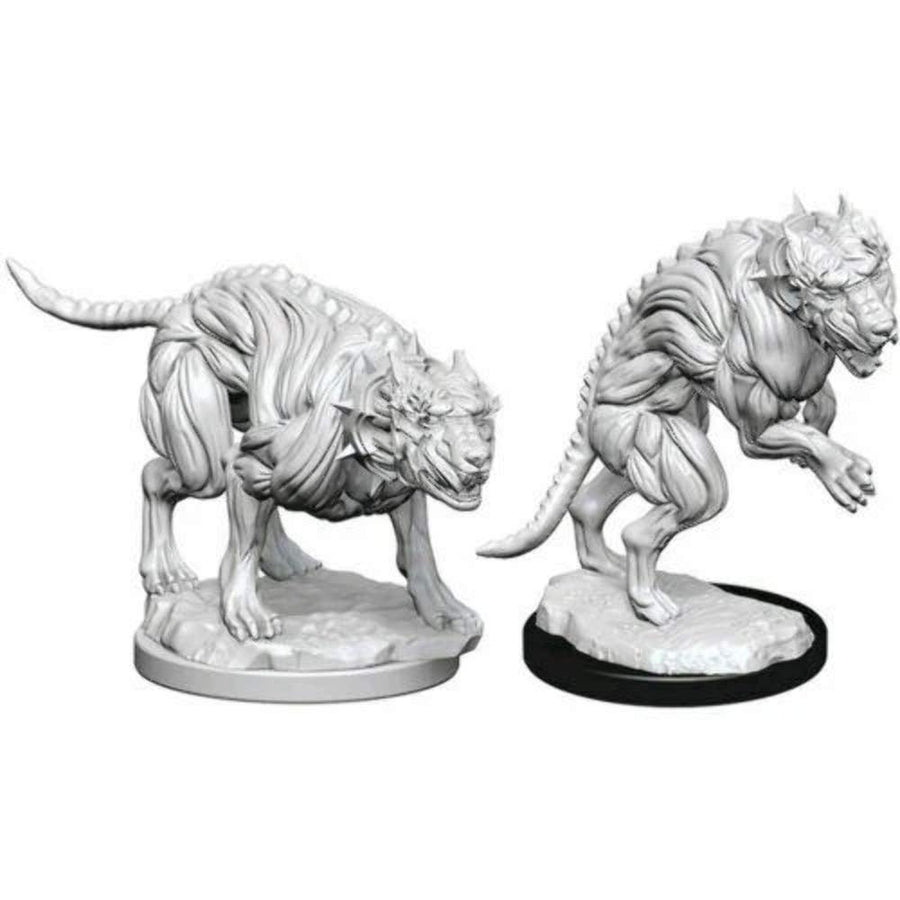 Hell Hounds: Pathfinder Deep Cuts Unpainted Miniatures (W1) 100DEEP 1