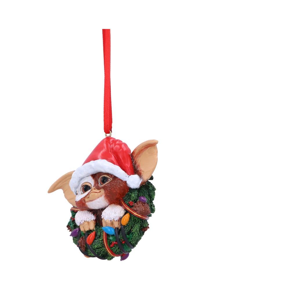 Gremlins Gizmo in Wreath Hanging Ornament 10cm 2
