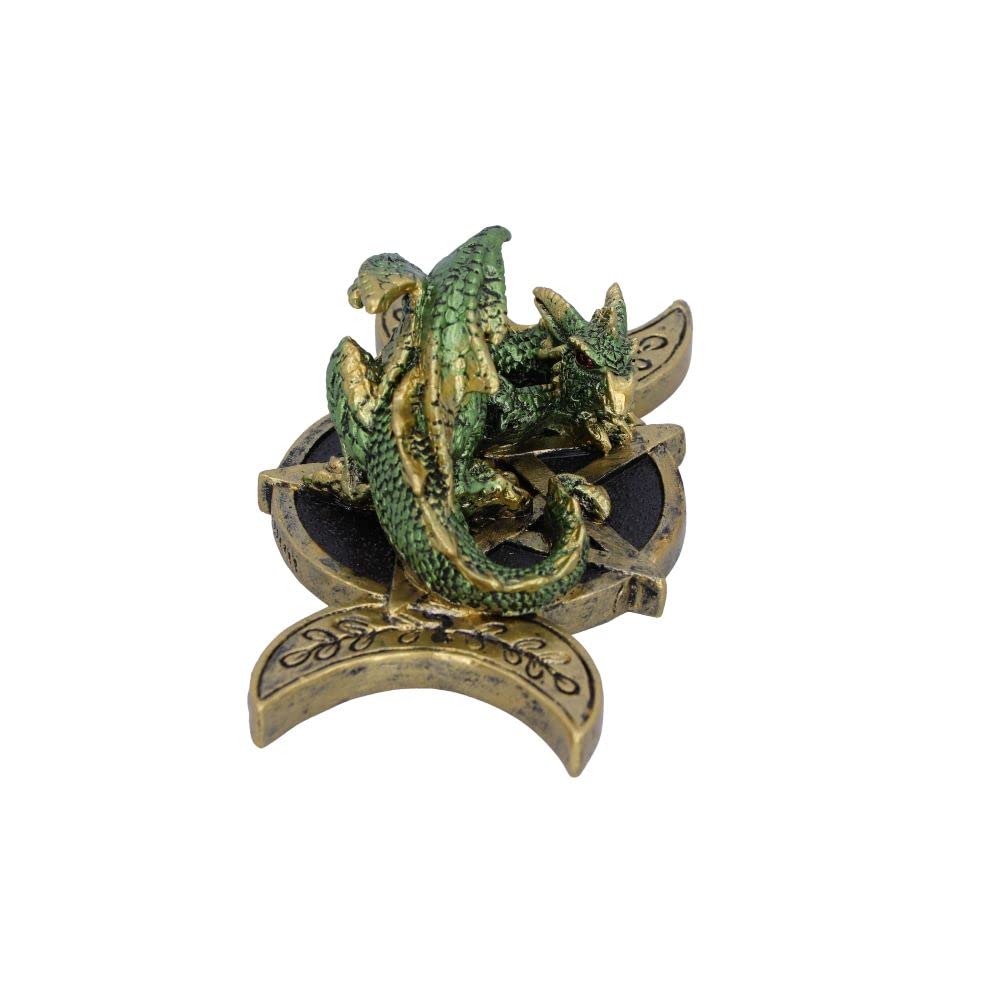 Triple Moon Guardian Dragon Ornament 13.2cm 5
