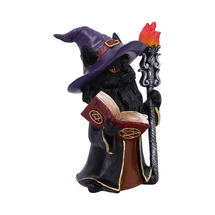 Albus a The Black Wizard Cat Figurine 15cm