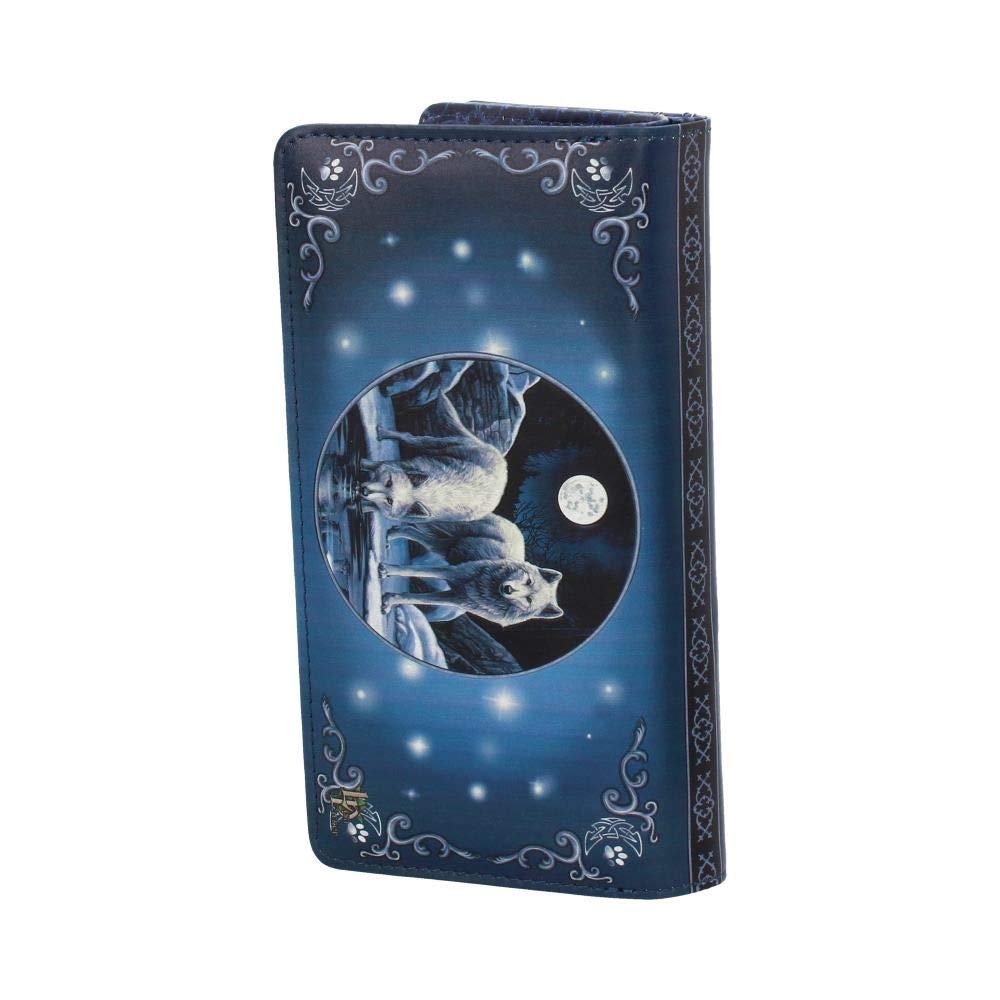 Lisa Parker Warriors of Winter Wolf Purse Embossed 18.5cm