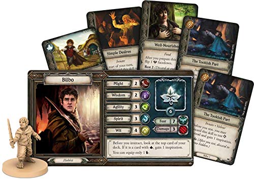 The Lord of The Rings Journeys in Middle-Earth Board Game/Strategy Game/Adventure Game for Adults and Teens | Ages 14+ | 1-5 Players | Avg. Playtime 60+ Mins | Made by Fantasy Flight Games