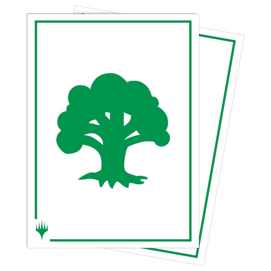 Mana 8 105ct Apex Deck Protector Sleeves Forest for Magic The Gathering 1