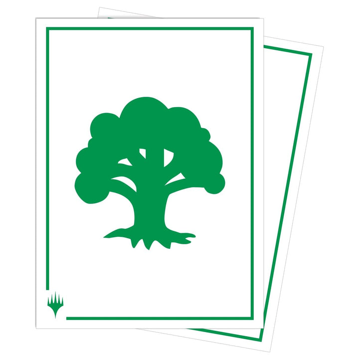 Mana 8 105ct Apex Deck Protector Sleeves Forest for Magic The Gathering