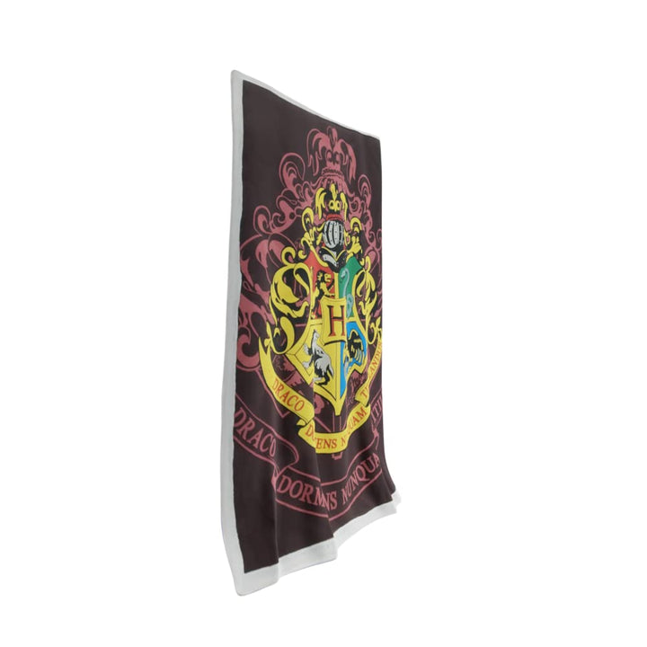 Harry Potter Hogwarts Crest Soft To Touch Throw 100 x 150cm