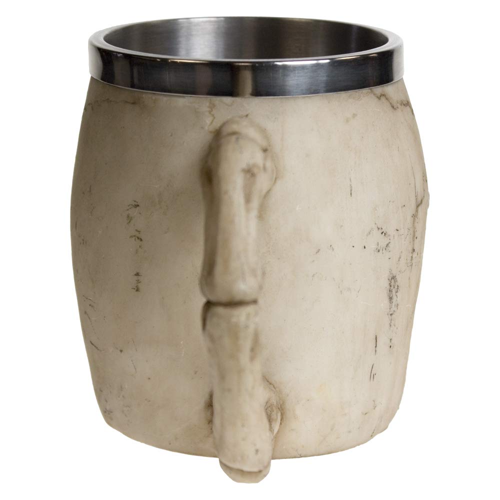 Grinning Skull Gothic Tankard 16cm