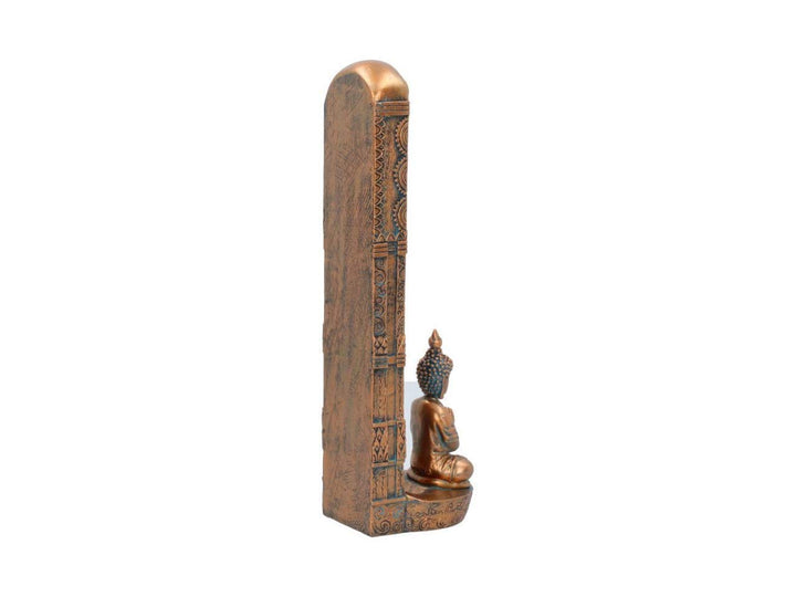 Bronzed Buddha Ascending Chakras Incense Burner 23.5cm