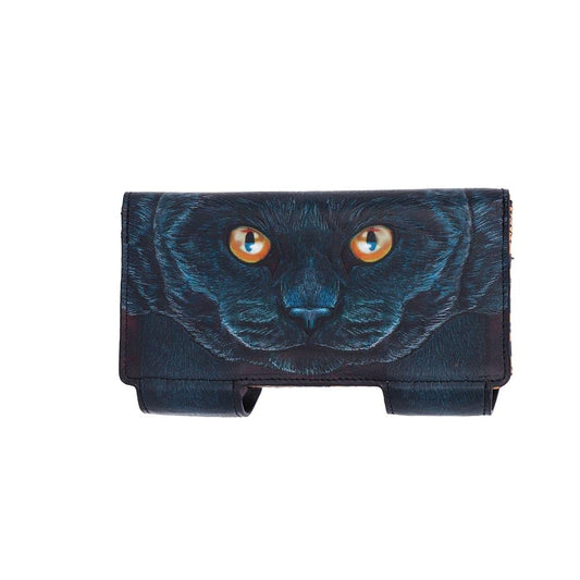 Guardian Cat Embossed Purse 18.5cm 2
