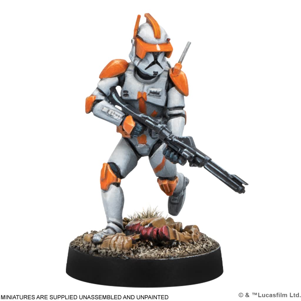 Atomic Mass Games Star Wars: Legion Clone Commander Cody Commander Expansion - Tabletop Miniatures Game, Strategy Game for Kids and Adults, Ages 14+, 2 Players, 3 Hour Playtime, Made