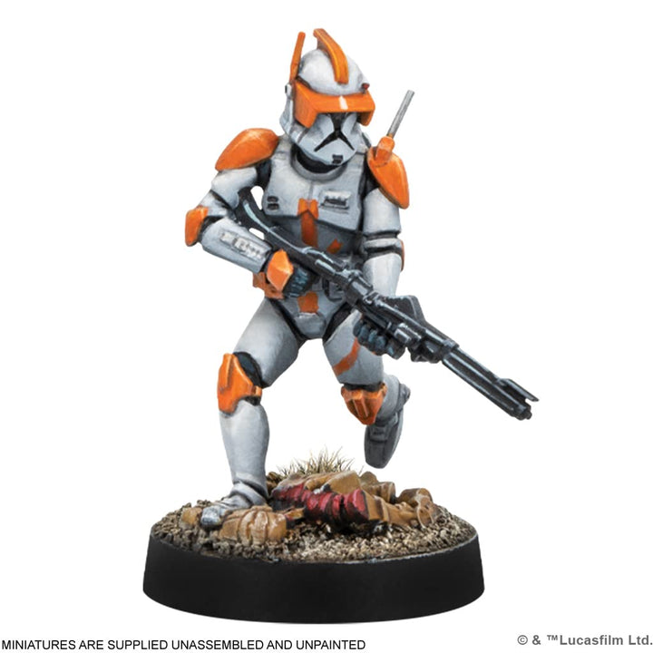 Atomic Mass Games Star Wars: Legion Clone Commander Cody Commander Expansion - Tabletop Miniatures Game, Strategy Game for Kids and Adults, Ages 14+, 2 Players, 3 Hour Playtime, Made