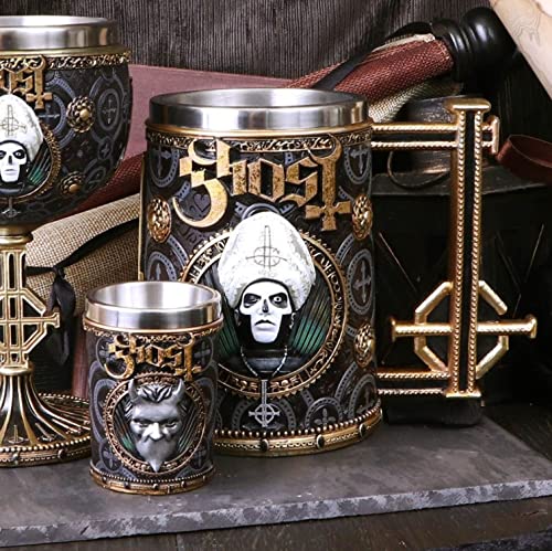 Licensed Ghost Papa Emeritus III Gold Tankard Meliora