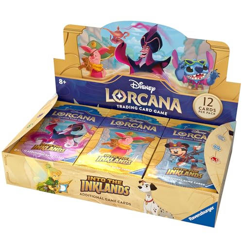Ravensburger Disney Lorcana TCG: Into The Inklands Assorted Single Booster Pack (12 Cards) | Collectible Cards | Ideal Gift for Disney Fans | Suitable for Ages 8+ 1