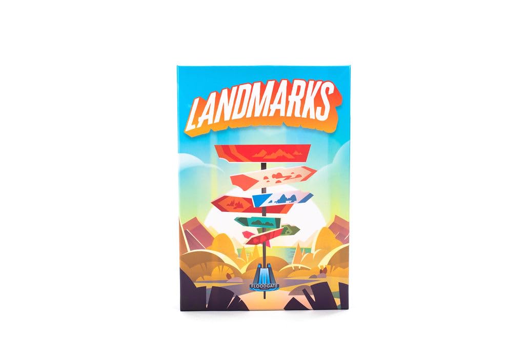 Landmarks | Cooperative Board Game for Adults and Kids | Fun Game for Family Game Night | Word Association Party Game | Ages 10 and up | 2-10 Players | Average Playtime 20 Minutes | By Floodgate Games 1