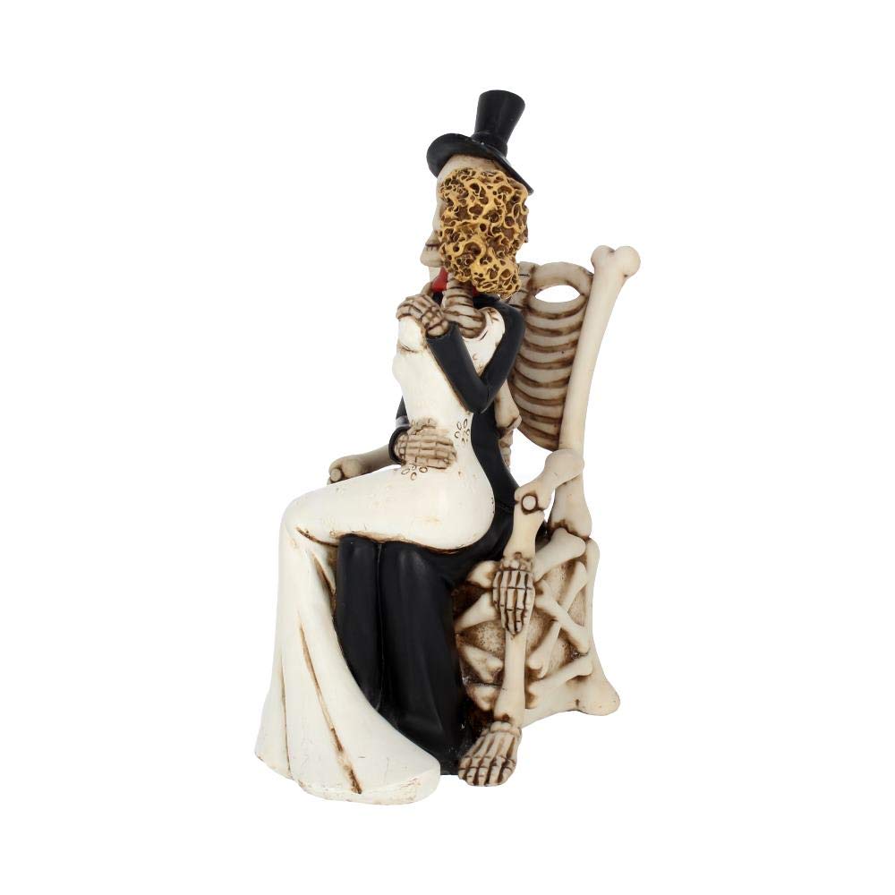 For Better Worse Gothic Sugar Skull Bride Groom Figurine Wedding Ornament Better 25cm 3