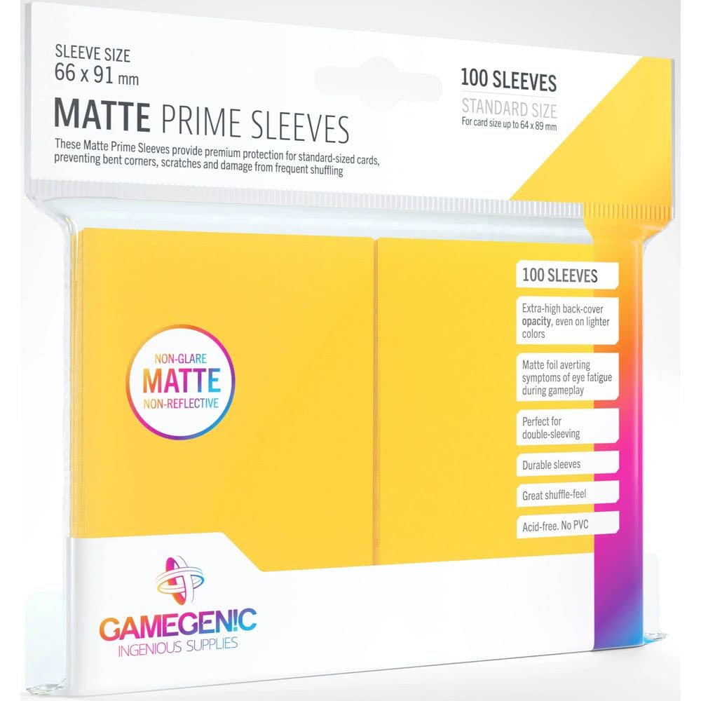 GAMEGEN!C Gamegen!C Pack of Matte Prime Sleeves (100)