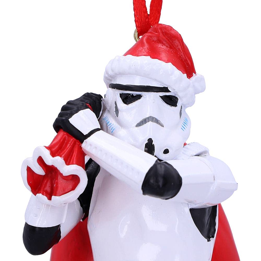 Stormtrooper Santa Sack Hanging Ornament 13cm Officially Licensed
