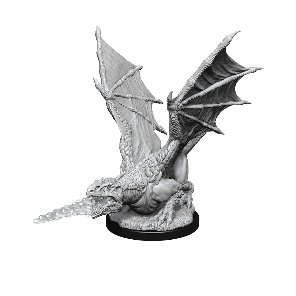 White Dragon Wyrmling D and D Nolzurs Marvelous Unpainted Miniatures W19 Miniature Game by Wiz Kids 1